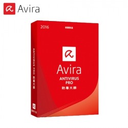 小紅傘防毒大師 Avira Antivirus Pro 2016 (1年/1台電腦授權)盒裝版 中文版
