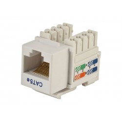 Cat.5e 無遮蔽式資訊插座