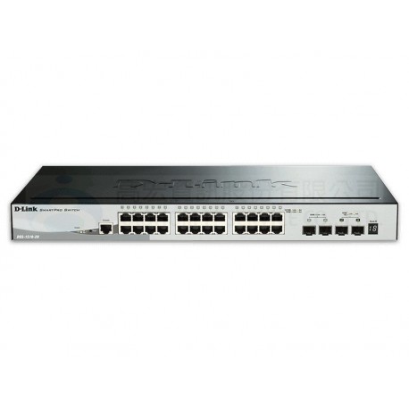 D-Link友訊 DGS-1510-28 24埠Gigabit SmartPro交換器