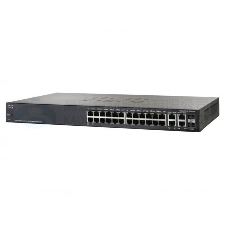 Cisco SF300-24 24-Port 10/100 + 2-Port 10/100/1000 ( SRW224G4-K9-NA )