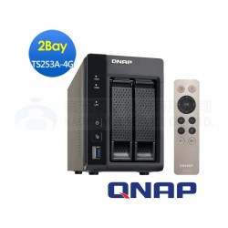 QNAP 威聯通 TS-253A-4G 2-Bay NAS