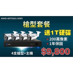 半球套餐(4顆鏡頭˙+主機)
