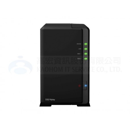 DiskStation DS216+II 群暉 Synology 2Bay 桌上型NAS