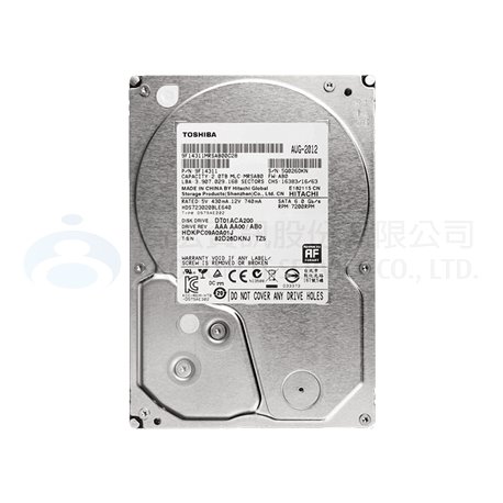 NAS 2TB Toshiba 東芝 3.5吋 專用硬碟SATA (DT01ACA200)