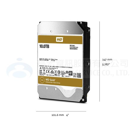 WD 企業級Re 2TB 3.5吋SATA硬碟(WD2004FBYZ)